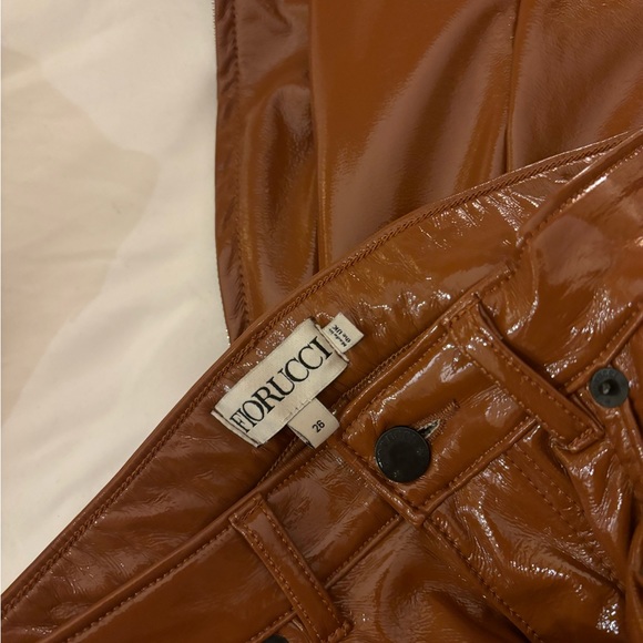 One of a kind Fiorucci set in brown smooth leather - Picture 4 of 4